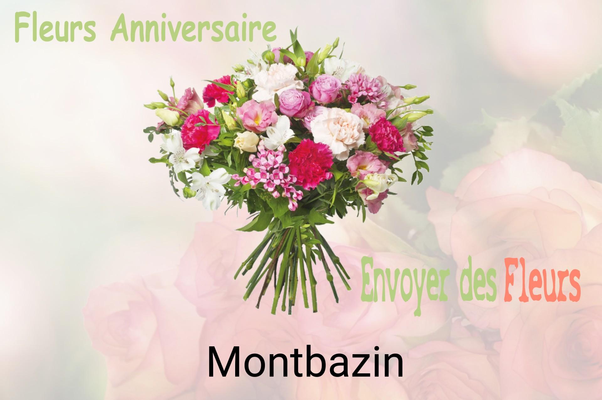 Bouquet de fleurs d’anniversaire livré à Montbazin