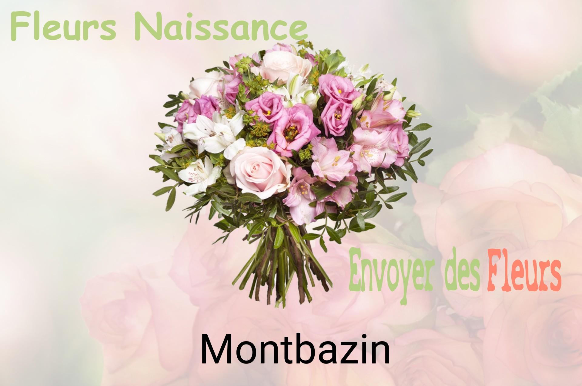 Bouquet de fleurs de naissance livré à Montbazin